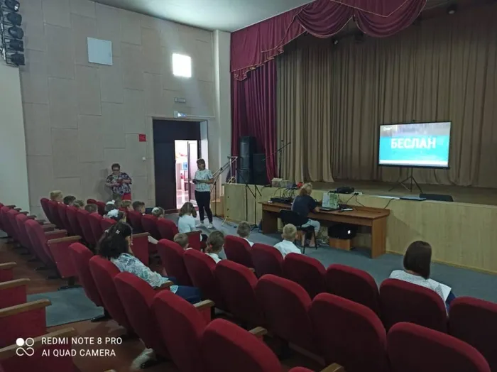 урок мужества в память о погибших в Беслане